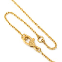 ヴァンクリーフアーペル Van Cleef & Arpels ヴィンテージ アルハンブラ ペンダント VCARA45900 パールホワイト×イエローゴールド K18YG マザーオブパール ネックレス 白 750 18K YG シェル