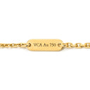 ヴァンクリーフアーペル Van Cleef & Arpels ヴィンテージ アルハンブラ ペンダント VCARA45800 ブラック×イエローゴールド K18YG オニキス ネックレス Au750 18K 黒 オニキス