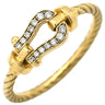 フレッド FRED フォース10 スモールモデル リング 4B0966 イエローゴールド K18YG ダイヤモンド #47(JP7) リング 指輪 FRED ダイヤ Au750 18K YG 4号