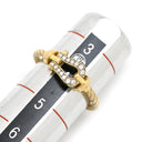 フレッド FRED フォース10 スモールモデル リング 4B0966 イエローゴールド K18YG ダイヤモンド #47(JP7) リング 指輪 FRED ダイヤ Au750 18K YG 4号