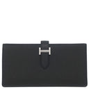 エルメス HERMES ベアンスフレ ブラック ヴォーエプソン 長財布 シルバー金具 新品 未使用 2026年製