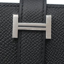 エルメス HERMES ベアンスフレ ブラック ヴォーエプソン 長財布 シルバー金具 新品 未使用 2026年製