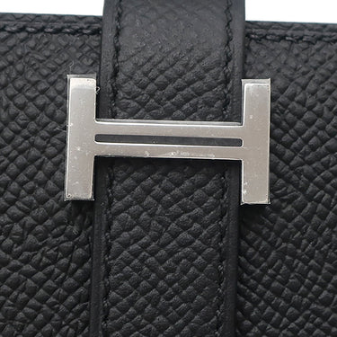 エルメス HERMES ベアンスフレ ブラック ヴォーエプソン 長財布 シルバー金具 新品 未使用 2026年製