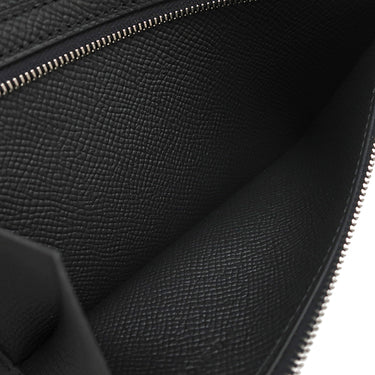 エルメス HERMES ベアンスフレ ブラック ヴォーエプソン 長財布 シルバー金具 新品 未使用 2026年製