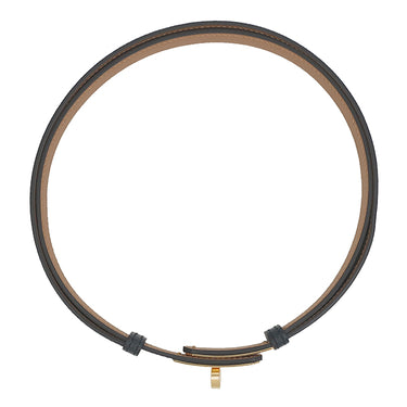 エルメス HERMES ケリー 18 H069853CC89 ブラック ヴォーエプソン ベルト ゴールド金具 新品 未使用 ターンロック スライド調節 2025年製