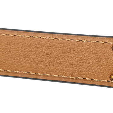 エルメス HERMES ケリー 18 H069853CC89 ブラック ヴォーエプソン ベルト ゴールド金具 新品 未使用 ターンロック スライド調節 2025年製