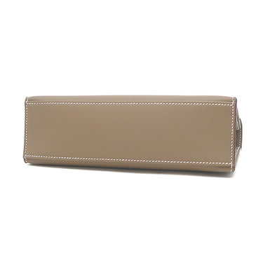 エルメス HERMES ポシェットケリー ミニ エトゥープ ヴォースイフト ハンドバッグ ゴールド金具 新品 未使用 グレージュ 2026年製