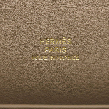 エルメス HERMES ポシェットケリー ミニ エトゥープ ヴォースイフト ハンドバッグ ゴールド金具 新品 未使用 グレージュ 2026年製