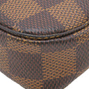 ルイヴィトン LOUIS VUITTON ミニ ポシェット アクセソワール N58009 ダミエエベヌ ダミエキャンバス アクセサリーポーチ ゴールド金具 茶 ポーチ