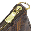 ルイヴィトン LOUIS VUITTON ミニ ポシェット アクセソワール N58009 ダミエエベヌ ダミエキャンバス アクセサリーポーチ ゴールド金具 茶 ポーチ