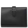 エルメス HERMES ベアンコンパクト ブラック ボックスカーフ 二つ折り財布 ブラック金具 新品 未使用 オールブラック モノクローム 2025年製