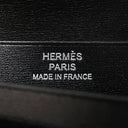 エルメス HERMES ベアンコンパクト ブラック ボックスカーフ 二つ折り財布 ブラック金具 新品 未使用 オールブラック モノクローム 2025年製