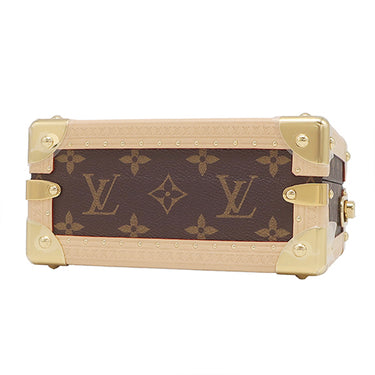 ルイヴィトン LOUIS VUITTON LV×TM ミニ スクエア トランク M20468 モノグラムパンダ モノグラムキャンバス 2WAYバッグ ゴールド金具 村上隆 パンダ