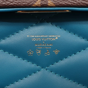 ルイヴィトン LOUIS VUITTON LV×TM ミニ スクエア トランク M20468 モノグラムパンダ モノグラムキャンバス 2WAYバッグ ゴールド金具 村上隆 パンダ