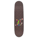 ルイヴィトン LOUIS VUITTON LV × TM スーパーフラット キャラクターズ スケートボード GI1320 モノグラムパンダ ウッド メープル材 小物 シルバー金具 村上隆