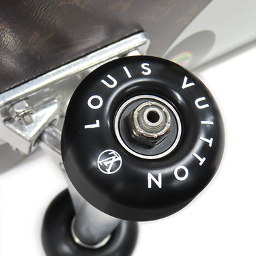 ルイヴィトン LOUIS VUITTON LV × TM スーパーフラット キャラクターズ スケートボード GI1320 モノグラムパンダ ウッド メープル材 小物 シルバー金具 村上隆