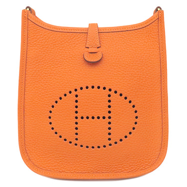 エルメス HERMES エヴリン TPM 16 オレンジ トリヨンクレマンス ショルダーバッグ ゴールド金具 エブリン 2024年製