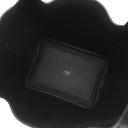 エルメス HERMES ピコタンロック PM ブラック オーストリッチ ハンドバッグ ゴールド金具 黒