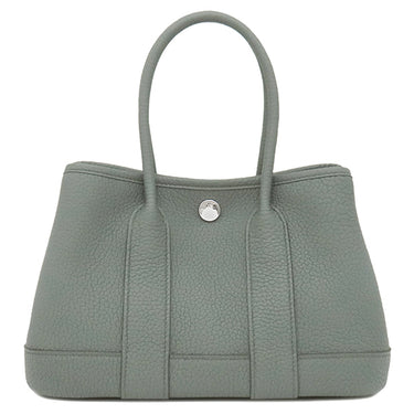 エルメス HERMES ネオ ガーデン23 ヴェールアマンド ネゴンダ ハンドバッグ シルバー金具 未使用 ガーデンパーティー 2025年製