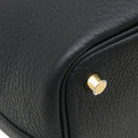 エルメス HERMES ピコタンロック 18 PM ブラック トリヨンクレマンス ハンドバッグ ゴールド金具 新品 未使用 黒 2026年製