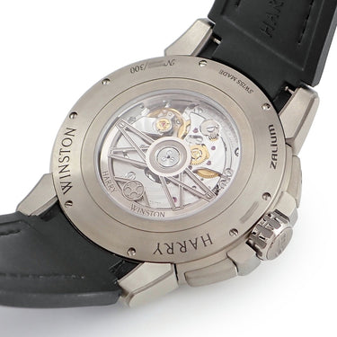 腕時計 ハリーウィンストン Harry Winston オーシャン プロジェクト Z10 OCEABI42ZZ001 自動巻き メンズ ザリウム バイレトログラード 限定