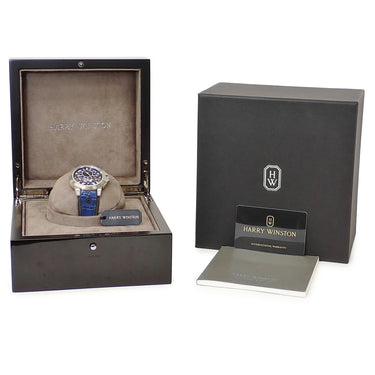 腕時計 ハリーウィンストン Harry Winston オーシャン プロジェクト Z10 OCEABI42ZZ001 自動巻き メンズ ザリウム バイレトログラード 限定