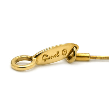 ギメル Gimel 蜂モチーフ ダイヤ ペンダント イエローゴールド K18YG Pt950 ダイヤモンド ネックレス ハチ BEE 18K 750 YG パヴェ ワイヤー