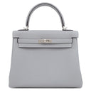 エルメス HERMES ケリー25 内縫い グリパンタン トゴ 2WAYバッグ シルバー金具 新品 未使用 ハンドバッグ ショルダー 2026年製