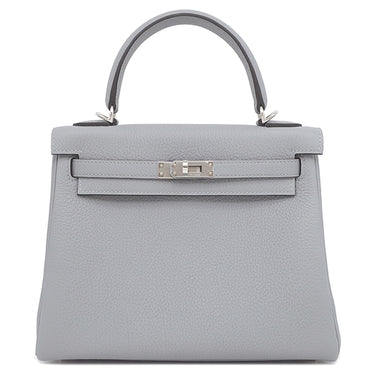 エルメス HERMES ケリー25 内縫い グリパンタン トゴ 2WAYバッグ シルバー金具 新品 未使用 ハンドバッグ ショルダー 2026年製
