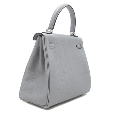 エルメス HERMES ケリー25 内縫い グリパンタン トゴ 2WAYバッグ シルバー金具 新品 未使用 ハンドバッグ ショルダー 2026年製