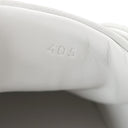 エルメス HERMES バウンシング H242810Z ホワイト カーフ シェーブルヴェロア #40.5 スニーカー 新品 未使用 白 黒 Hロゴ