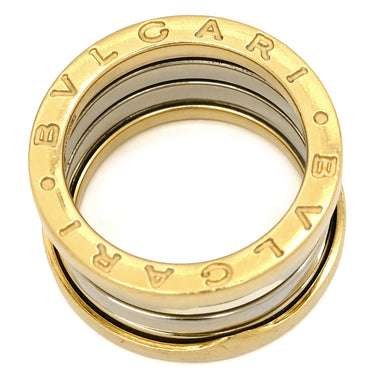 ブルガリ BVLGARI ビーゼロワン B-zero1 4バンドリング イエローゴールドXホワイトゴールド K18YG K18WG #51(JP11) リング 指輪 750 18金 YG WG コンビ 銀座限定 10号