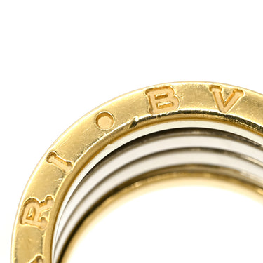 ブルガリ BVLGARI ビーゼロワン B-zero1 4バンドリング イエローゴールドXホワイトゴールド K18YG K18WG #51(JP11) リング 指輪 750 18金 YG WG コンビ 銀座限定 10号