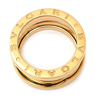 ブルガリ BVLGARI ビーゼロワン B-zero1 3バンド イエローゴールド K18YG #49(JP9) リング 指輪 Au750 18K 18金 8号