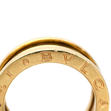 ブルガリ BVLGARI ビーゼロワン B-zero1 3バンド イエローゴールド K18YG #49(JP9) リング 指輪 Au750 18K 18金 8号