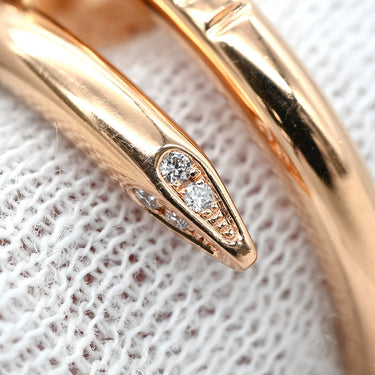 カルティエ Cartier ジュストアンクル ダイヤ B4094800 ピンクゴールド K18PG ダイヤモンド #50(JP10) リング 指輪 750 18K PG クラシックモデル 10号