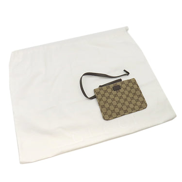 グッチ GUCCI ラージ トートバッグ 659980 ベージュ×ブラウン キャンバス レザー トートバッグ シャンパンゴールド金具 GGキャンバス