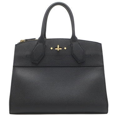 ルイヴィトン LOUIS VUITTON シティ スティーマーMM M51897 ノワール レザー 2WAYバッグ ゴールド金具 黒 ハンドバッグ ショルダー