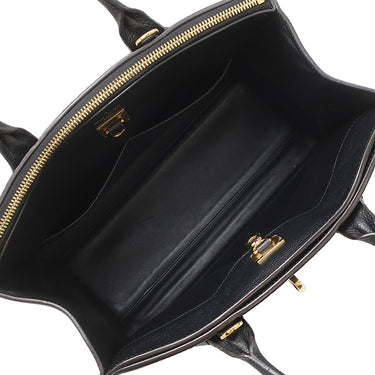 ルイヴィトン LOUIS VUITTON シティ スティーマーMM M51897 ノワール レザー 2WAYバッグ ゴールド金具 黒 ハンドバッグ ショルダー