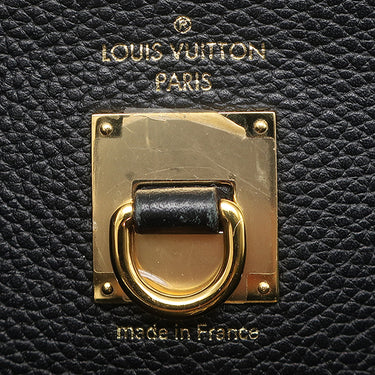 ルイヴィトン LOUIS VUITTON シティ スティーマーMM M51897 ノワール レザー 2WAYバッグ ゴールド金具 黒 ハンドバッグ ショルダー