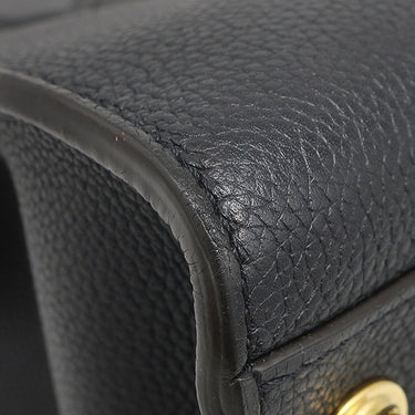 ルイヴィトン LOUIS VUITTON シティ スティーマーMM M51897 ノワール レザー 2WAYバッグ ゴールド金具 黒 ハンドバッグ ショルダー