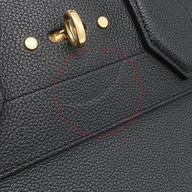 ルイヴィトン LOUIS VUITTON シティ スティーマーMM M51897 ノワール レザー 2WAYバッグ ゴールド金具 黒 ハンドバッグ ショルダー