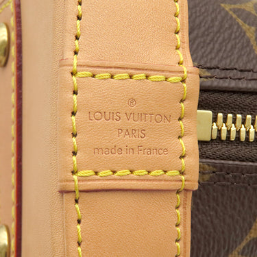 ルイヴィトン LOUIS VUITTON アルマ BB M53152 モノグラム モノグラムキャンバス 2WAYバッグ ゴールド金具 茶 ショルダー ハンドバッグ