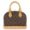 ルイヴィトン LOUIS VUITTON アルマ BB M53152 モノグラム モノグラムキャンバス 2WAYバッグ ゴールド金具 茶 ショルダー ハンドバッグ