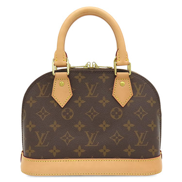 ルイヴィトン LOUIS VUITTON アルマ BB M53152 モノグラム モノグラムキャンバス 2WAYバッグ ゴールド金具 茶 ショルダー ハンドバッグ