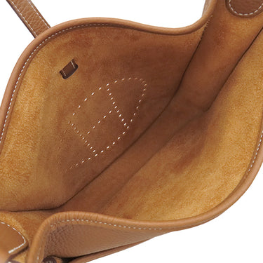 エルメス HERMES エヴリン3 PM 29 ゴールド トリヨンクレマンス ショルダーバッグ シルバー金具 エブリン 2024年製
