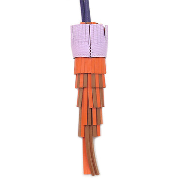 エルメス HERMES シュエット フー×ゴールド×パープル×ギモーヴ×ホワイト ヴォースイフト アニョーミロ バッグチャーム 新品 未使用 フクロウ 2026年製