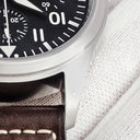 腕時計 IWC IWC パイロットウォッチ クロノグラフ IW371701 自動巻き メンズ ブラック デイデイト スモールセコンド