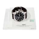 腕時計 IWC IWC パイロットウォッチ クロノグラフ IW371701 自動巻き メンズ ブラック デイデイト スモールセコンド