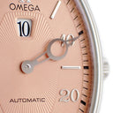 腕時計 オメガ OMEGA デ ヴィル プレステージ ジャンピングアワー 4553.61 自動巻き メンズ レディース トノウ ピンク カッパー